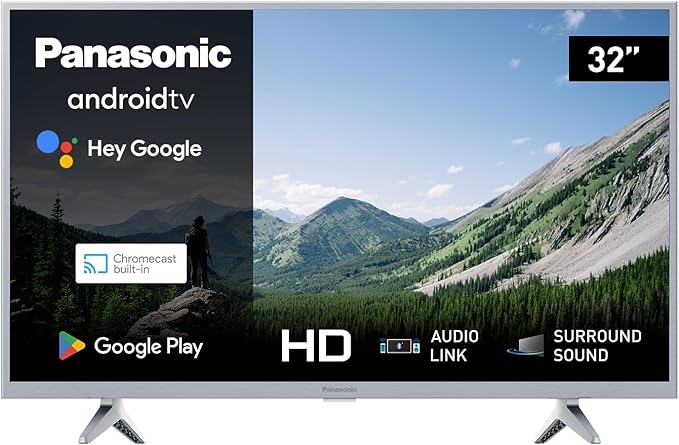 N/A Panasonic TX-32MSW504S 32 Zoll HD LED Smart TV Android TV Google Assistant Chromecast Surround Sound Bright Panel N/A Panasonic TX-32MSW504S 32 Zoll HD LED Smart TV Android TV Google Assistant Chromecast Surround Sound Bright Panel