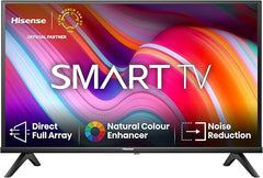 Hisense 40E4KT 101cm (40 Zoll) Fernseher Full HD Smart TV, Triple Tuner DVB-T2 / T/C / S2 / S, Works with Alexa, WiFi, Game Mode, Hotel Mode, Schwarz [2023], Betriebsystem VIDAA U