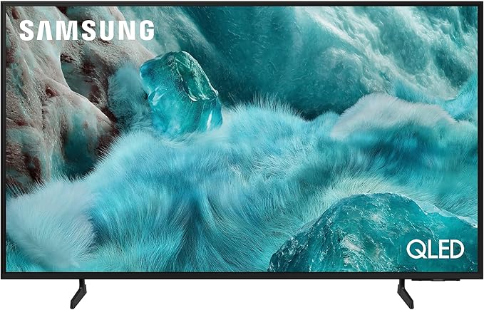 Samsung QLED Q7F 4K Smart TV 55 Zoll (138 cm) mit AI-Vision, 100% Farbvolumen mit Quantum Dot, HDR10+, Q4 AI Prozessor, One UI Tizen, Wi-Fi, Bluetooth 5.3 und Motion Xcelerator