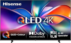 Hisense 58E7Q Fehrnseher, 58 Zoll, QLED&DLED, Smart TV, Game Mode Plus, Filmaker Mode, Dolby Vision Atmos, HDR10, HLG, 4K HDR Immersive, AI 4K Upscaler, Dolby MS12, DTS X, Sprachsteuerung [2025]