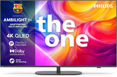 TP Vision Philips Ambilight The One 55PUS9000 55 Zoll 4K UHD QLED Smart TV mit P5 Engine, Dolby Vision Atmos & Titan OS